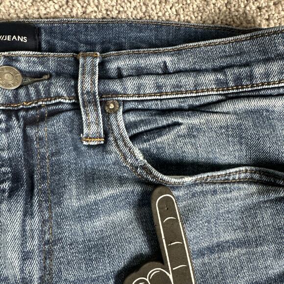 J Crew Jeans Men 32x30 Faded Blue 770 Straight Broken In Japanese Kurabo Denim - Picture 15 of 16